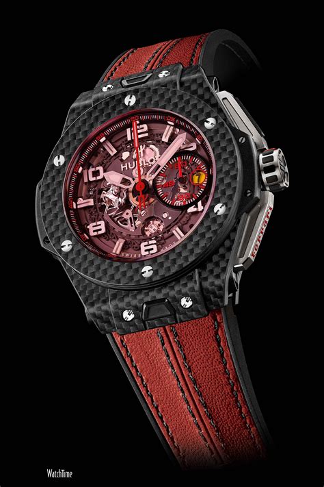 hublot ferrari carbon|hublot big bang 60th anniversary.